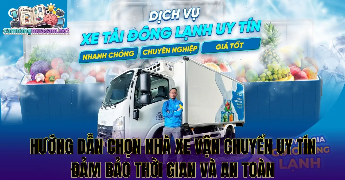 Hướng dẫn chọn nhà xe vận chuyển uy tín đảm bảo thời gian và an toàn