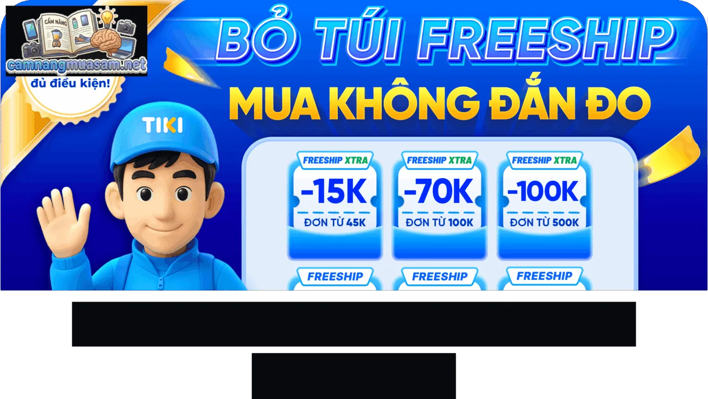 Cách dùng mã giảm giá Tiki – áp đúng là tiết kiệm ngay