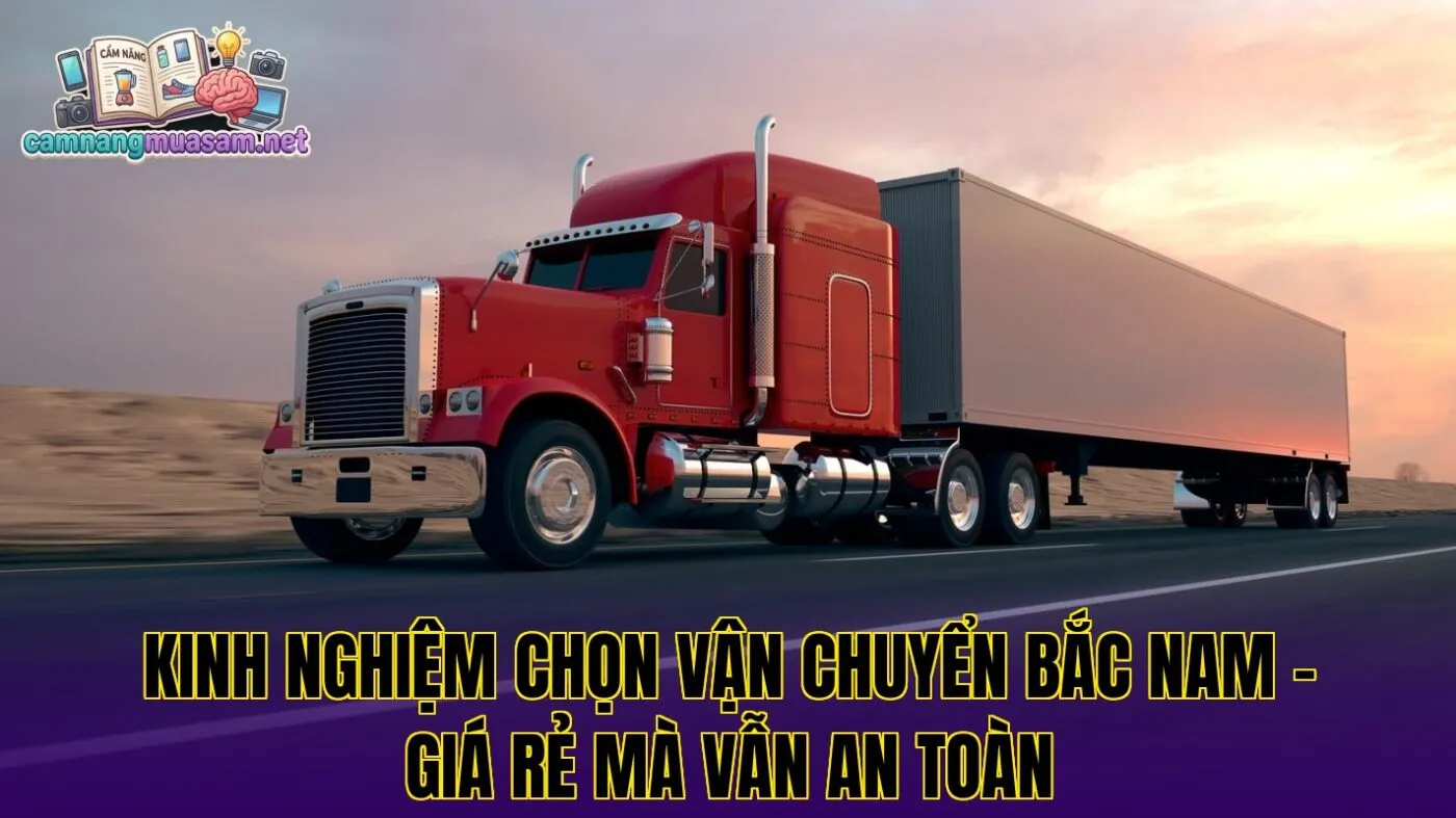 Kinh nghiệm chọn vận chuyển Bắc Nam – giá rẻ mà vẫn an toàn
