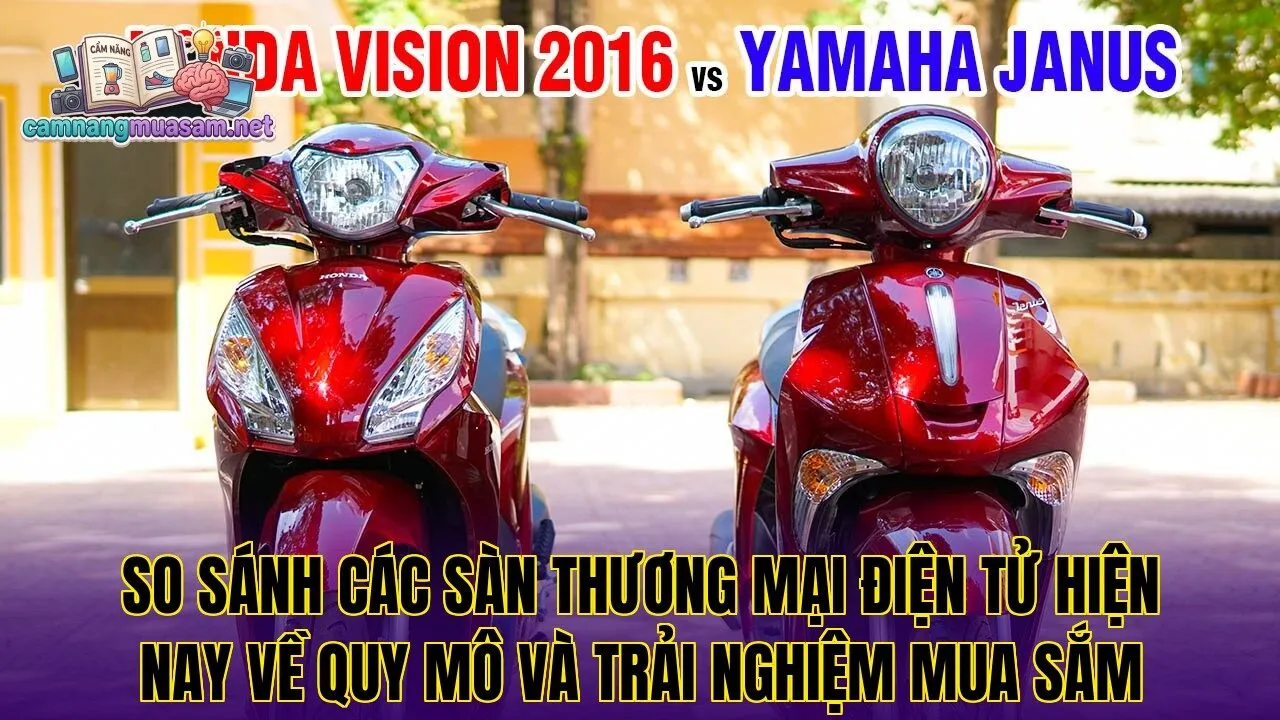 So sánh các sàn thương mại điện tử hiện nay về quy mô và trải nghiệm mua sắm