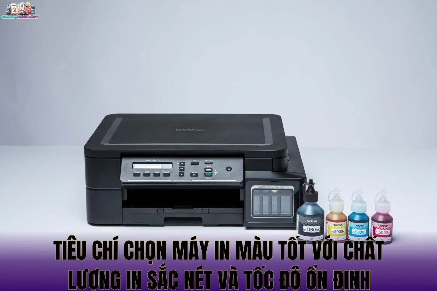 Tiêu chí chọn máy in màu tốt với chất lượng in sắc nét và tốc độ ổn định