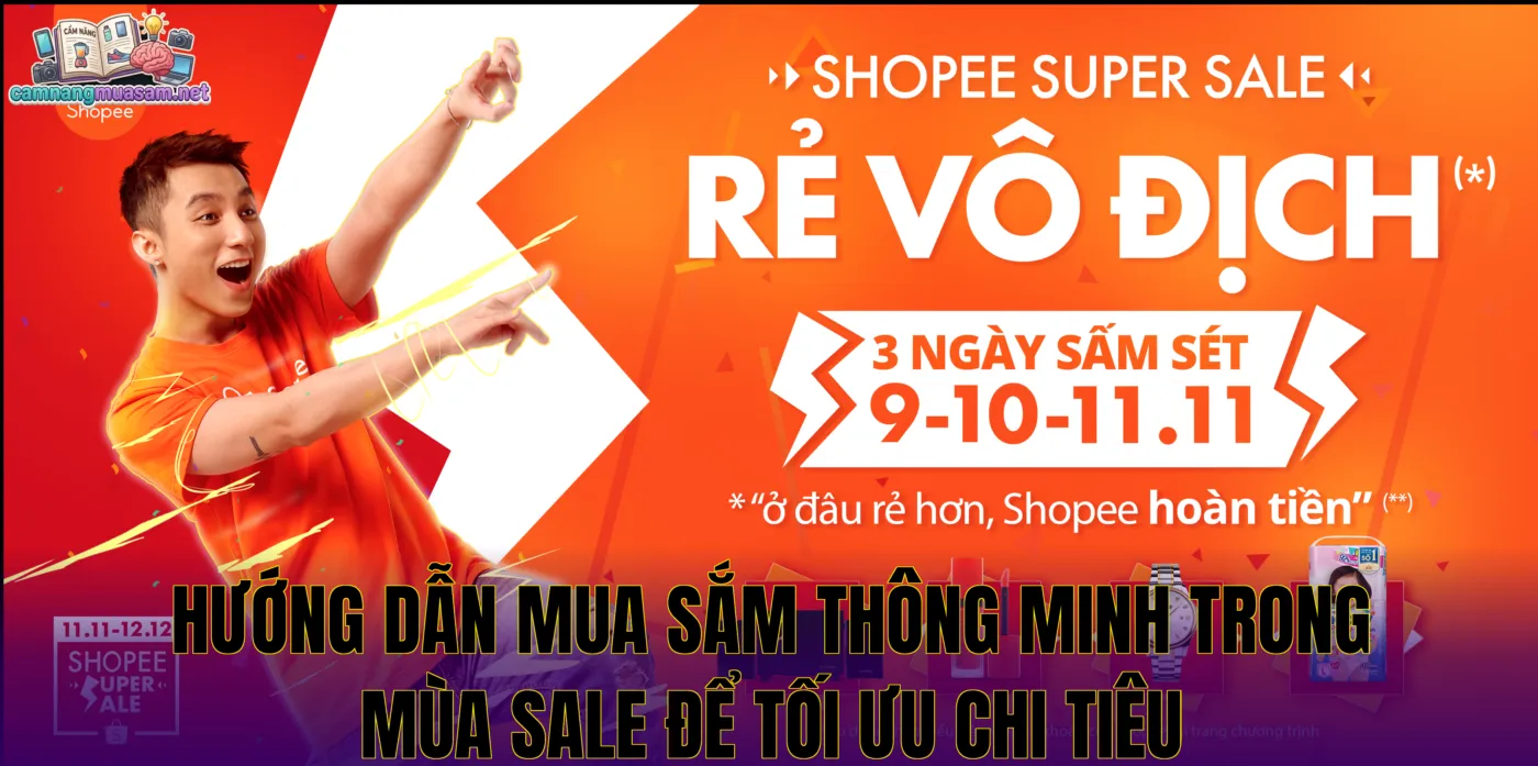 Hướng dẫn mua sắm thông minh trong mùa sale để tối ưu chi tiêu