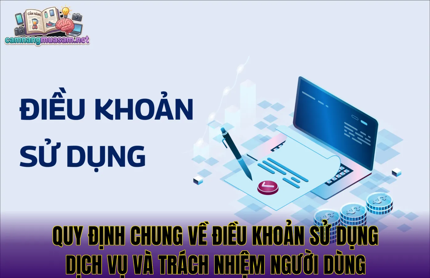 Quy định chung về điều khoản sử dụng dịch vụ và trách nhiệm người dùng
