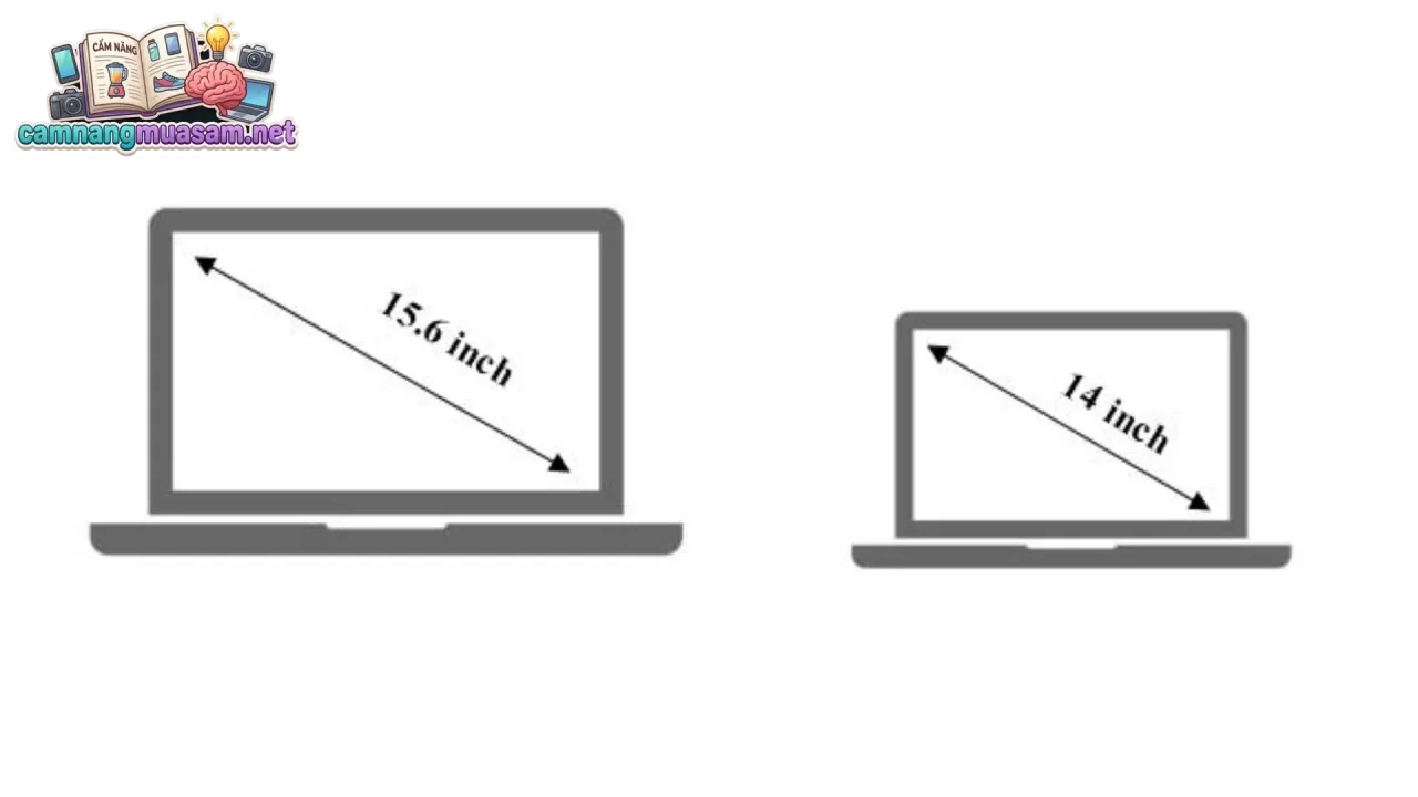 Laptop 14" Hay 15.6"? Chọn Đúng Theo Nhu Cầu