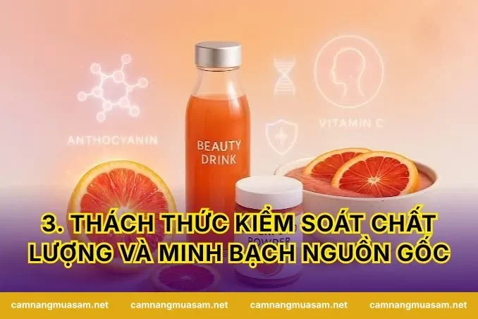 3. Thách thức kiểm soát chất lượng và minh bạch nguồn gốc