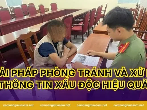 Giải pháp phòng tránh và xử lý thông tin xấu độc hiệu quả